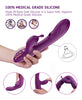 G Spot Alpha Rabbit Vibrator Purple - Health Buddies