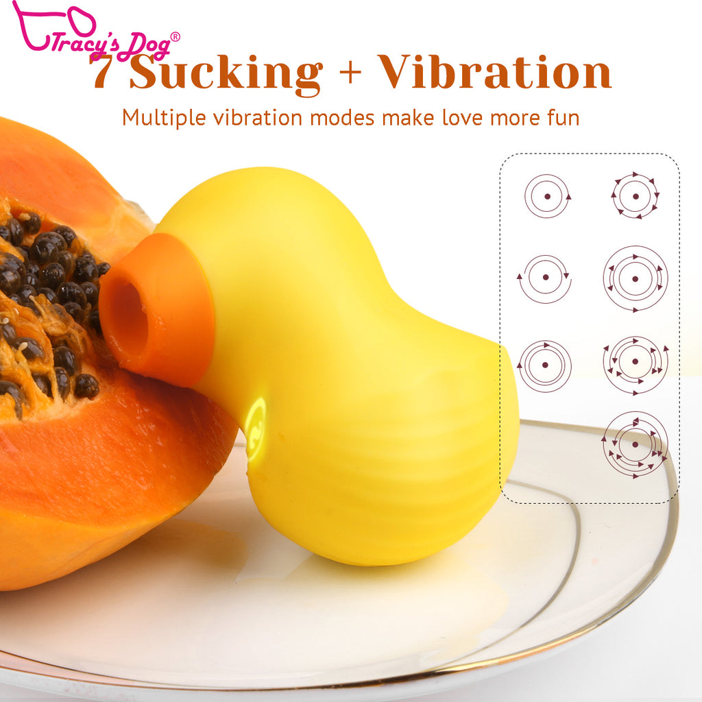 Mr Duckie Clitoral Pleasure Sucking Vibrator - Health Buddies