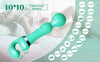 Tracys dog new Teal AV Magic wand massager G-spot vibrator - Health Buddies