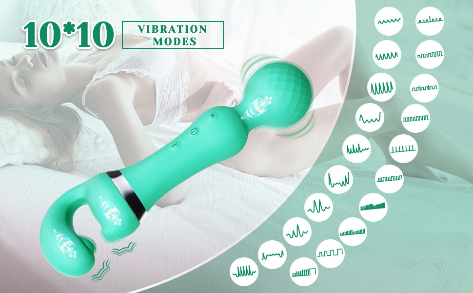 Tracys dog new Teal AV Magic wand massager G-spot vibrator - Health Buddies