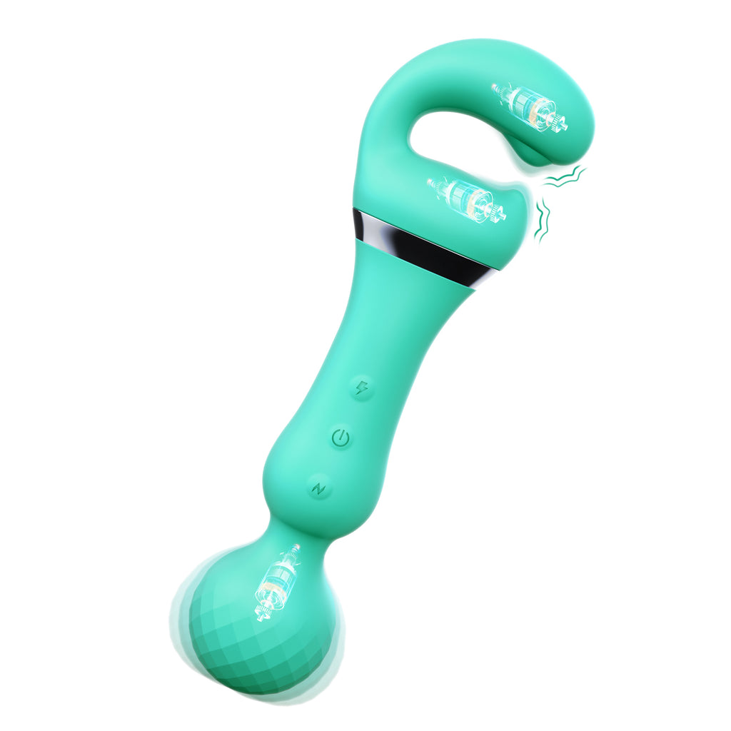 Tracys dog new Teal AV Magic wand massager G-spot vibrator - Health Buddies